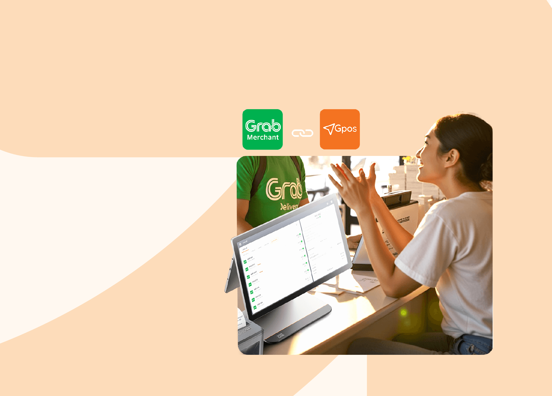 The only system integrated with Grab on Android