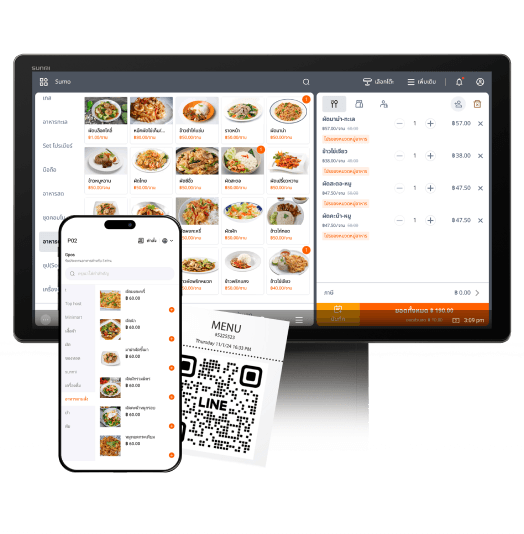 QR Menu สแกนสั่งอาหาร