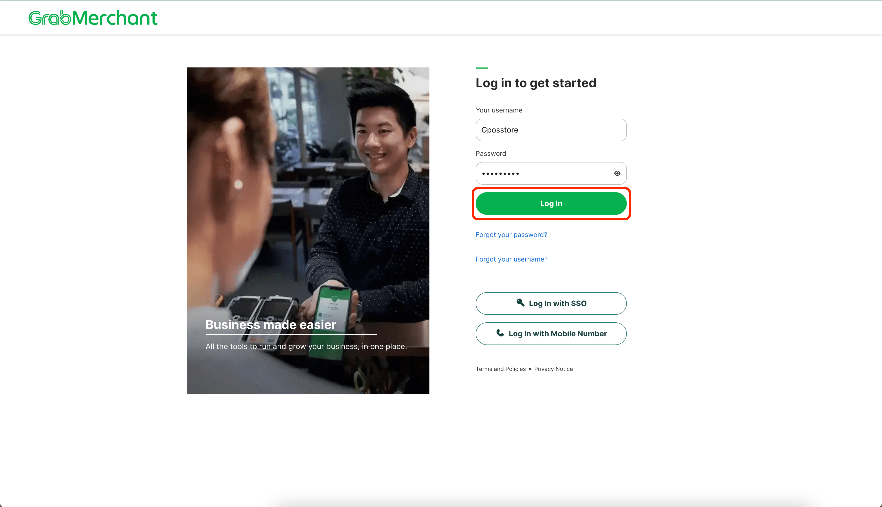 วิธีเชื่อมต่อ Grab กับ GPOS (ดึงข้อมูลจาก Grab)
